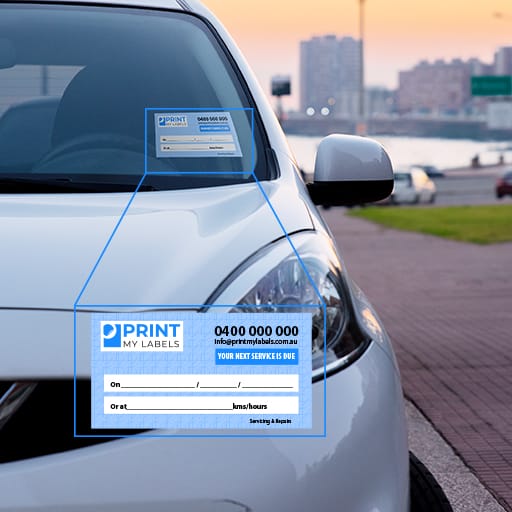 Service Stickers | Print My Labels